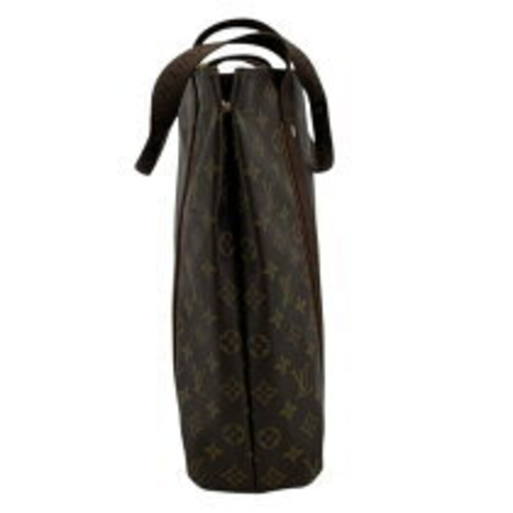 Louis Vuitton Tote Canvas Brown Bag Bobur Monogram Cabas